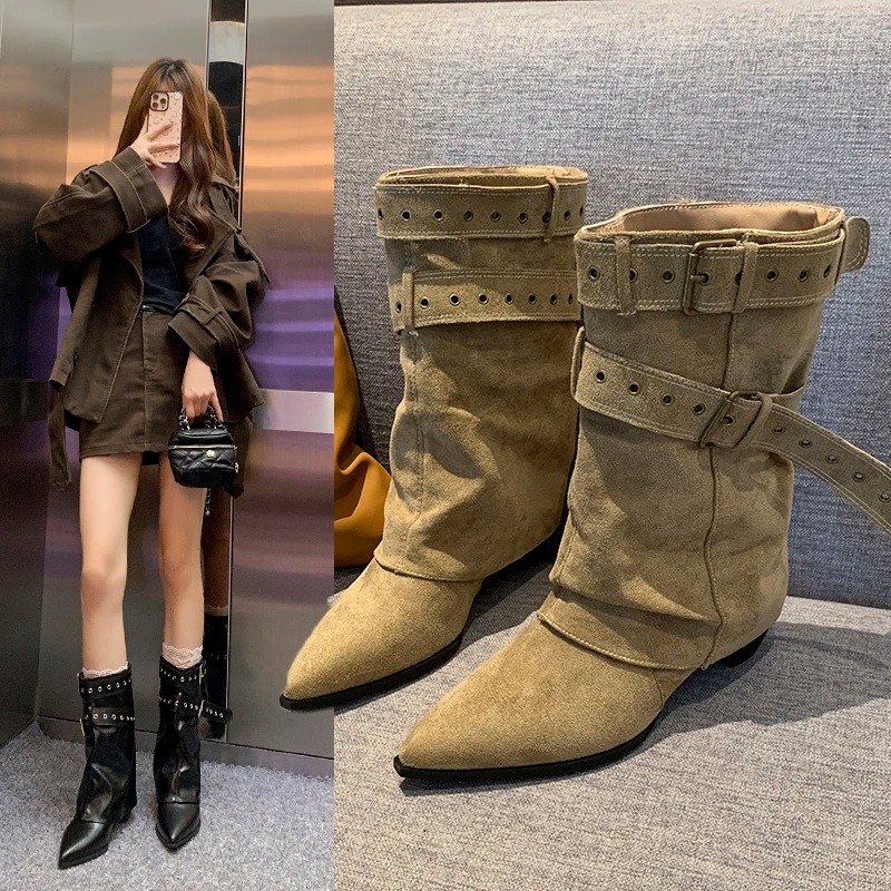 Street Fashion Winter 2025 - 2025 Pointed Toe Women's Winter Boots