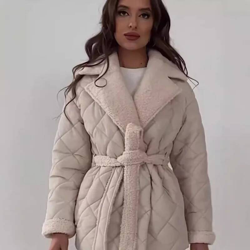 Elegant Quilted With Faux Fur  - đánh giá và giá Street Fashion Fall 2025