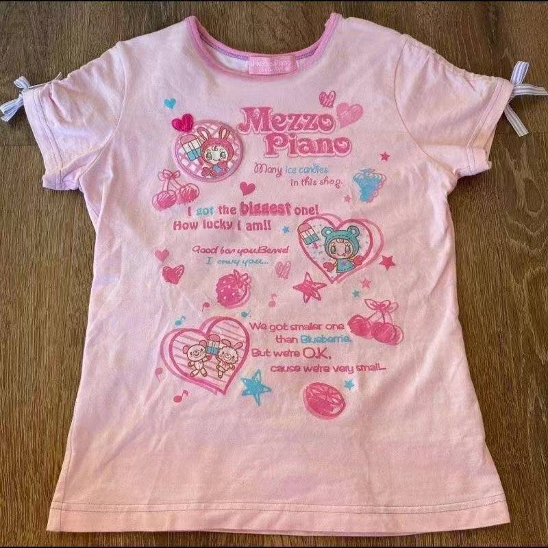 Vintage Kawaii Cute Short Slee - đánh giá và giá Street Fashion Style