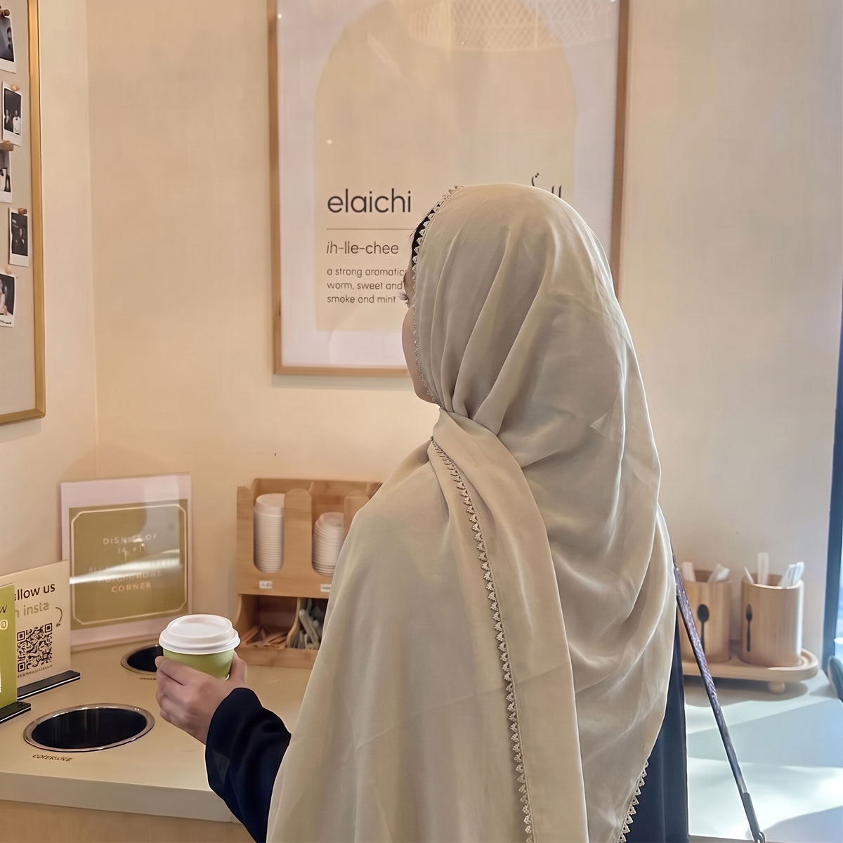 Luxury Chiffon Hijab Scarf for - đánh giá và giá Street Fashion Hijab
