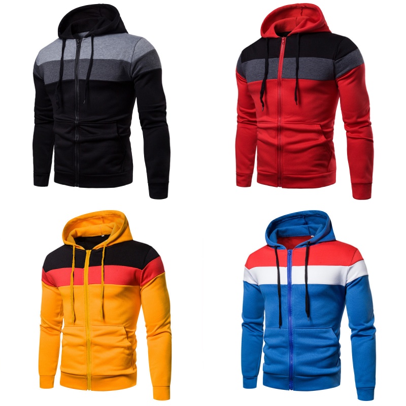 2025 Men's Patchwork Hoodie Ou - đánh giá và giá Street Fashion Fall 2025