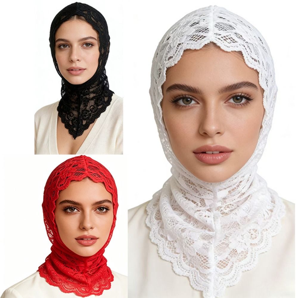 Lace Decorative Turban Caps Ne - đánh giá và giá Street Fashion Hijab