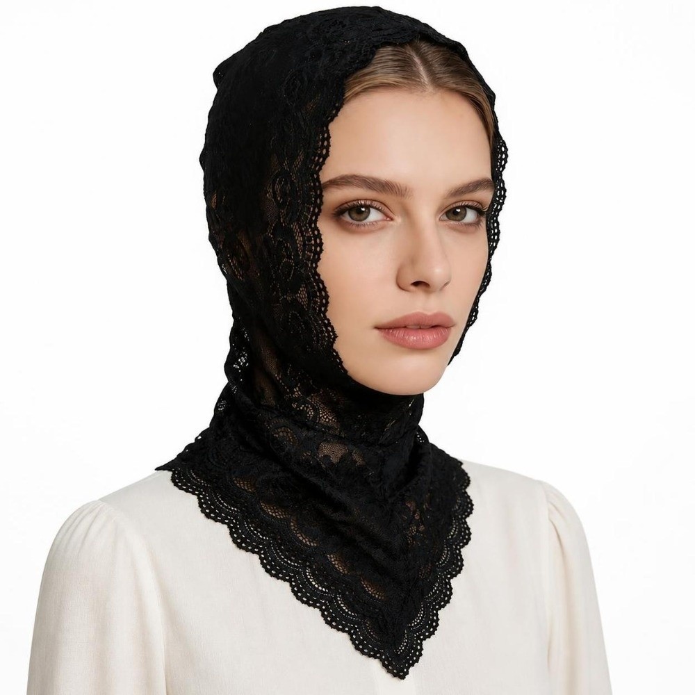 Lace Decorative Turban Caps Ne - đánh giá và giá Street Fashion Hijab