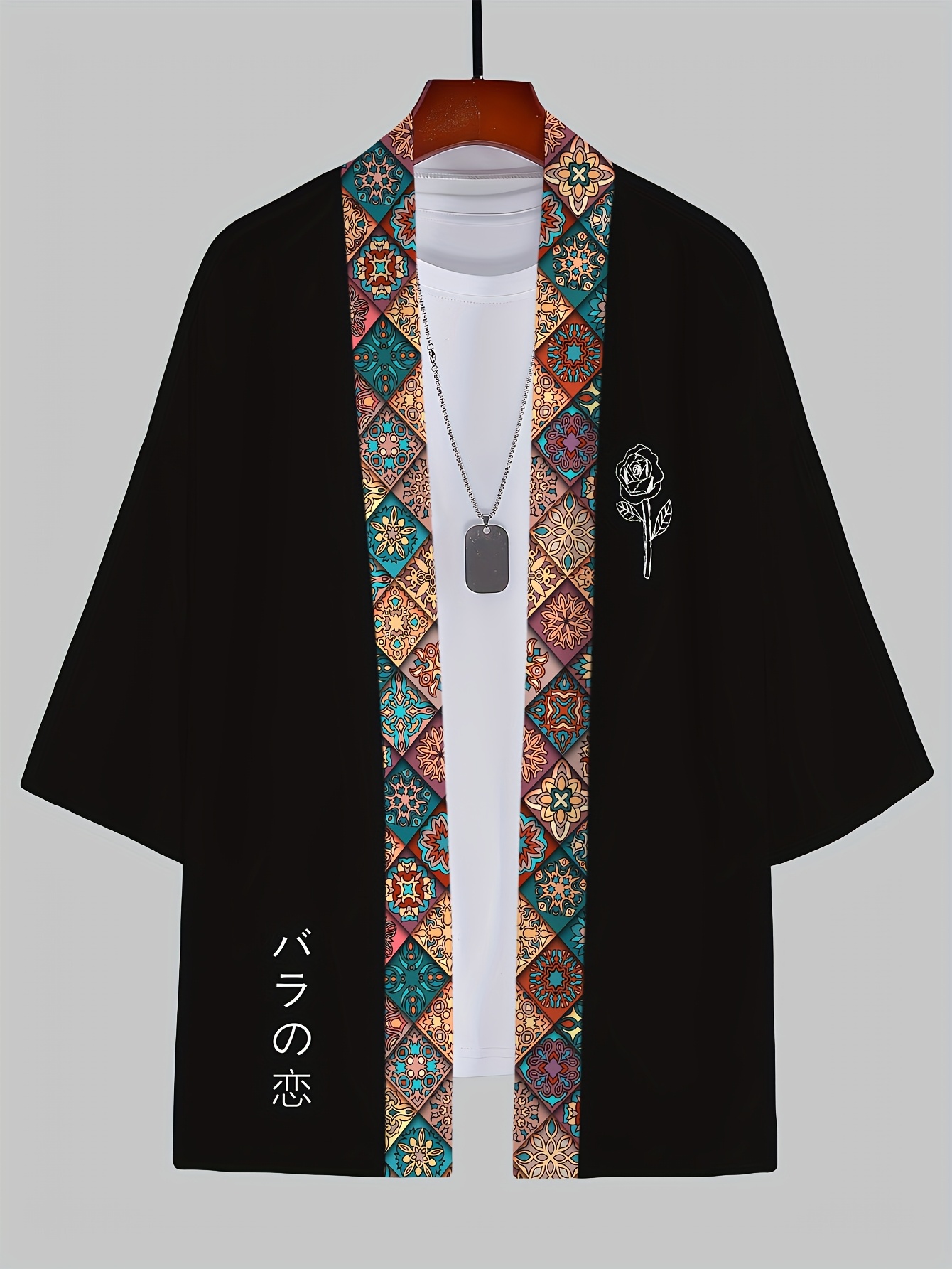 2026 Summer Men's Kimono 3D Pr - đánh giá và giá Street Fashion Designers