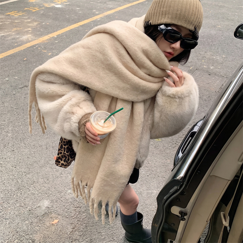 36 Colors Solid Mohair Fringe  - đánh giá và giá Street Fashion Hijab