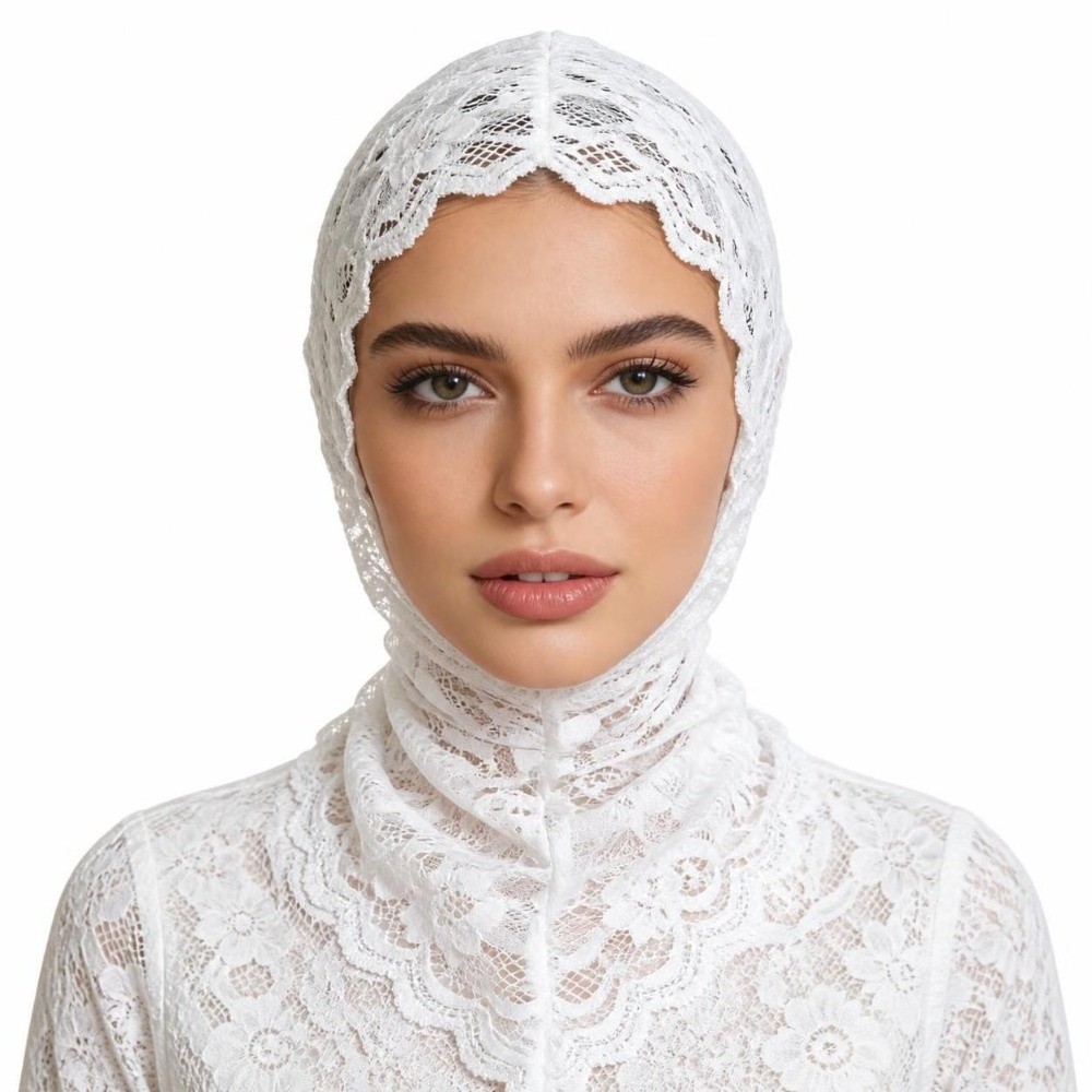 Lace Decorative Turban Caps Ne - đánh giá và giá Street Fashion Hijab