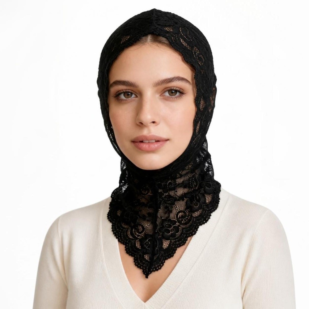 Lace Decorative Turban Caps Ne - đánh giá và giá Street Fashion Hijab