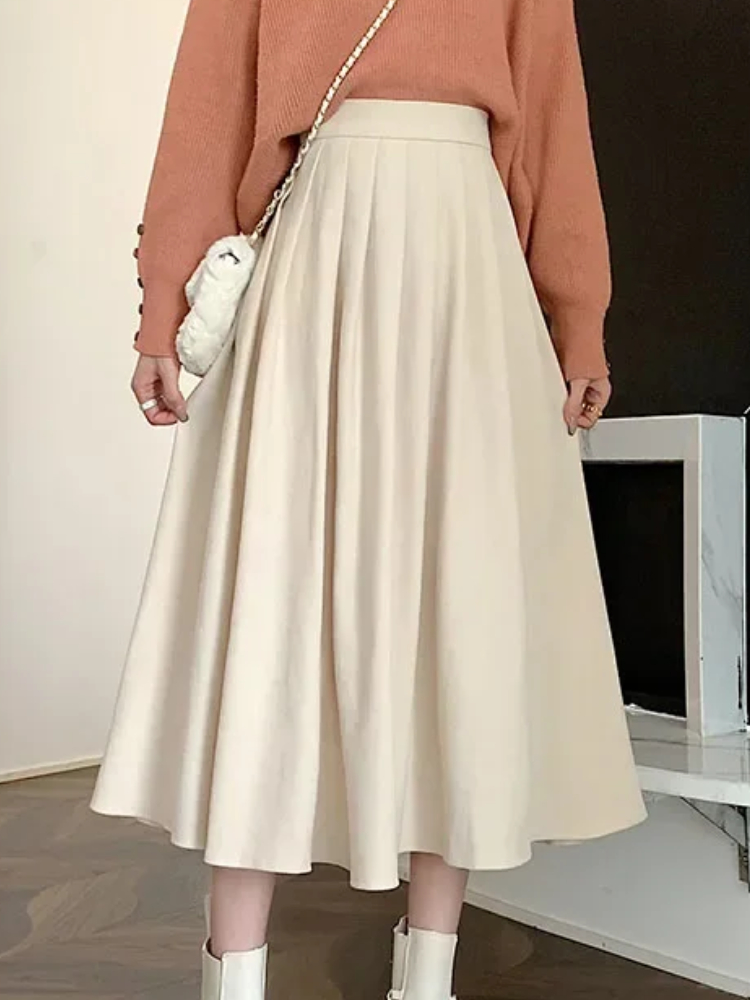 Women's Vintage Pleated Skirt  - đánh giá và giá Street Fashion Goth