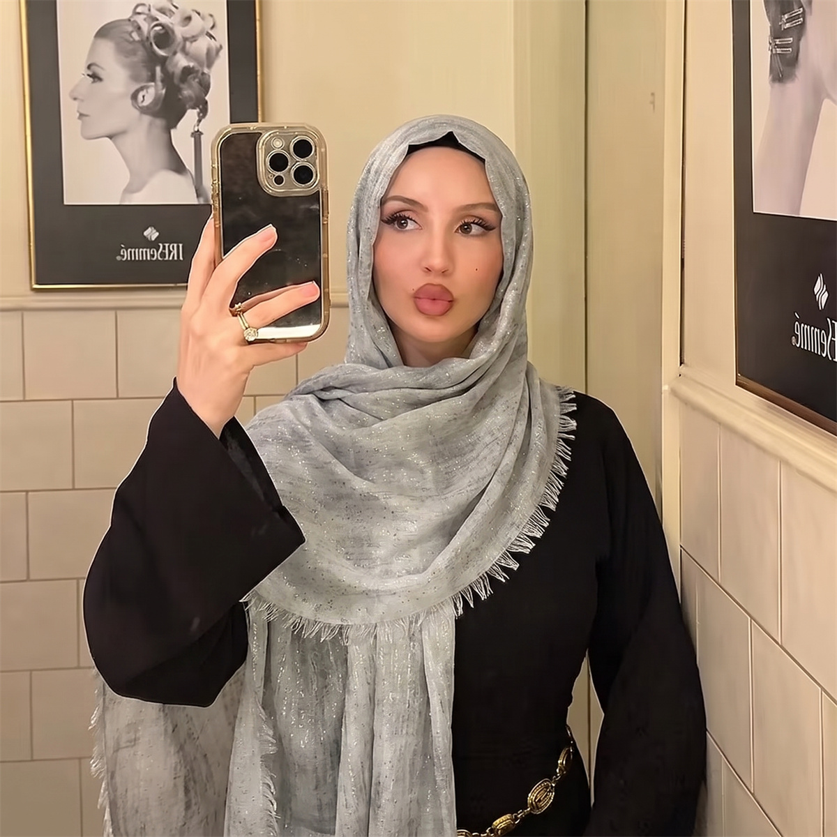 Fashion Tie Dye Hijab Scarf So - đánh giá và giá Street Fashion Hijab