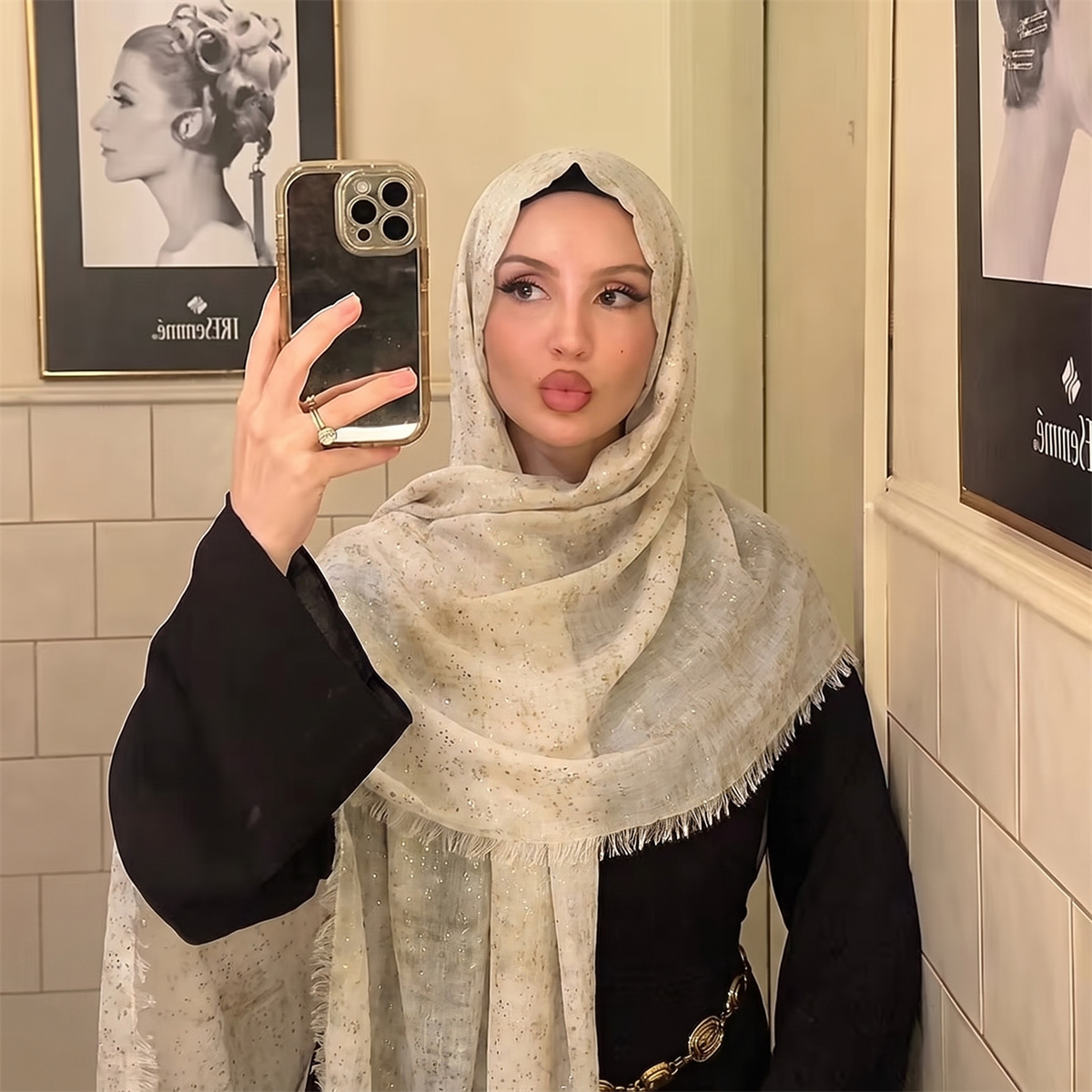 Fashion Tie Dye Hijab Scarf So - đánh giá và giá Street Fashion Hijab