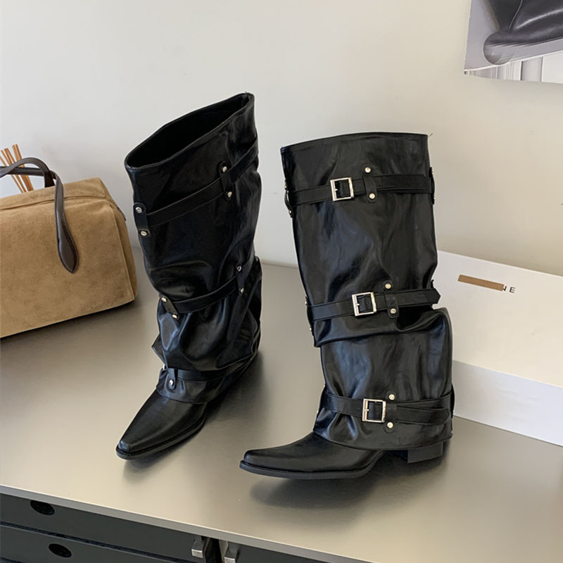 Black New Autumn Winter Narrow - đánh giá và giá Street Fashion Style