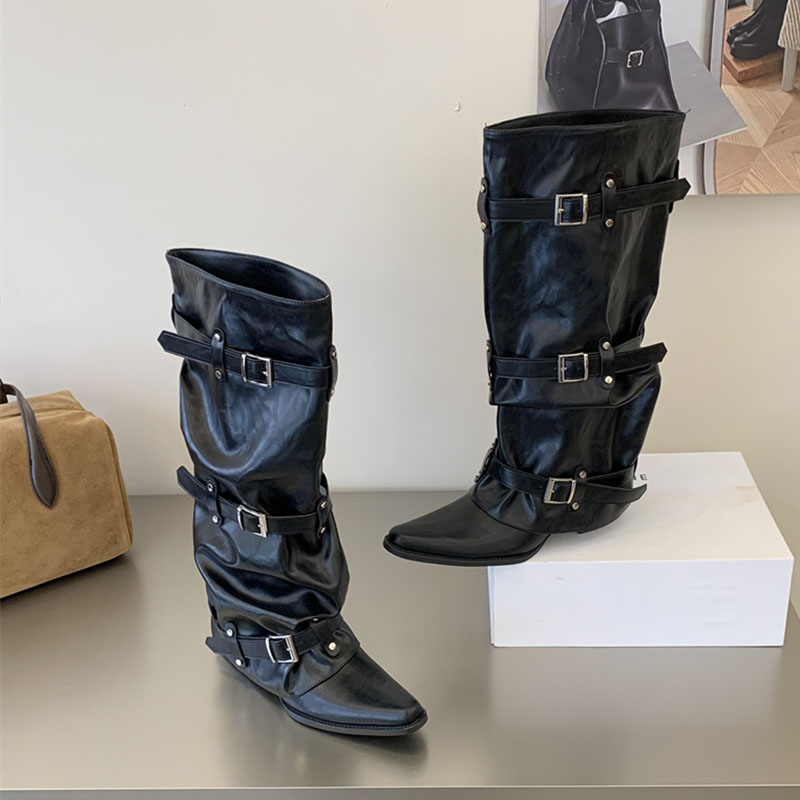 Black New Autumn Winter Narrow - đánh giá và giá Street Fashion Style
