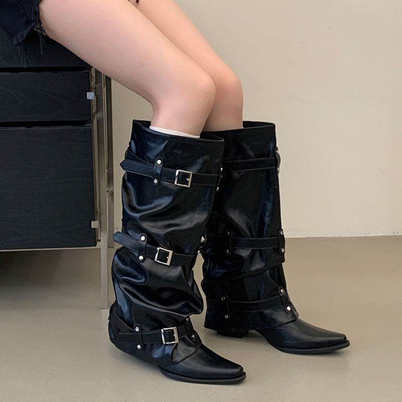 Black New Autumn Winter Narrow - đánh giá và giá Street Fashion Style