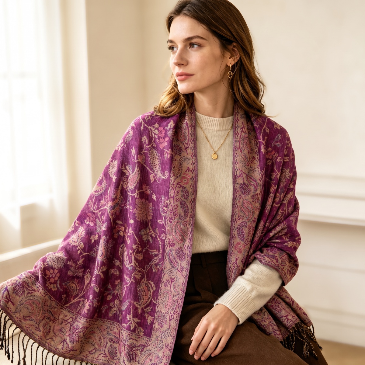 Print Scarf Hijab Pashmina Sha - đánh giá và giá Street Fashion Hijab