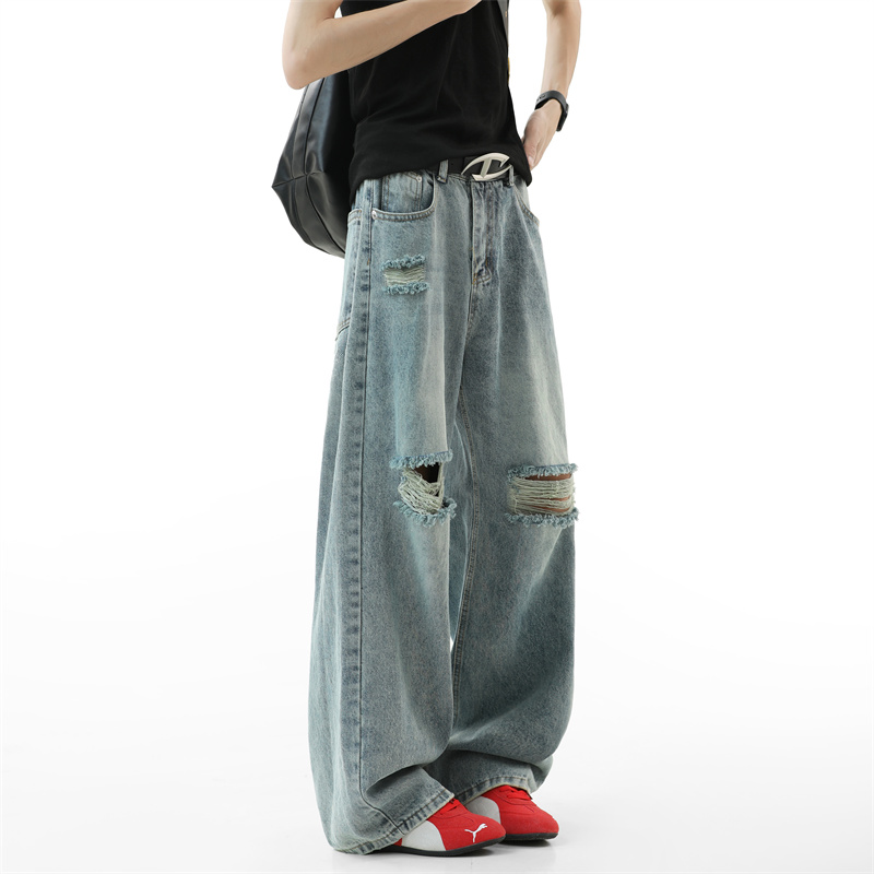 Ripped Jeans Men 2025 Autumn N - đánh giá và giá Street Fashion Fall 2025