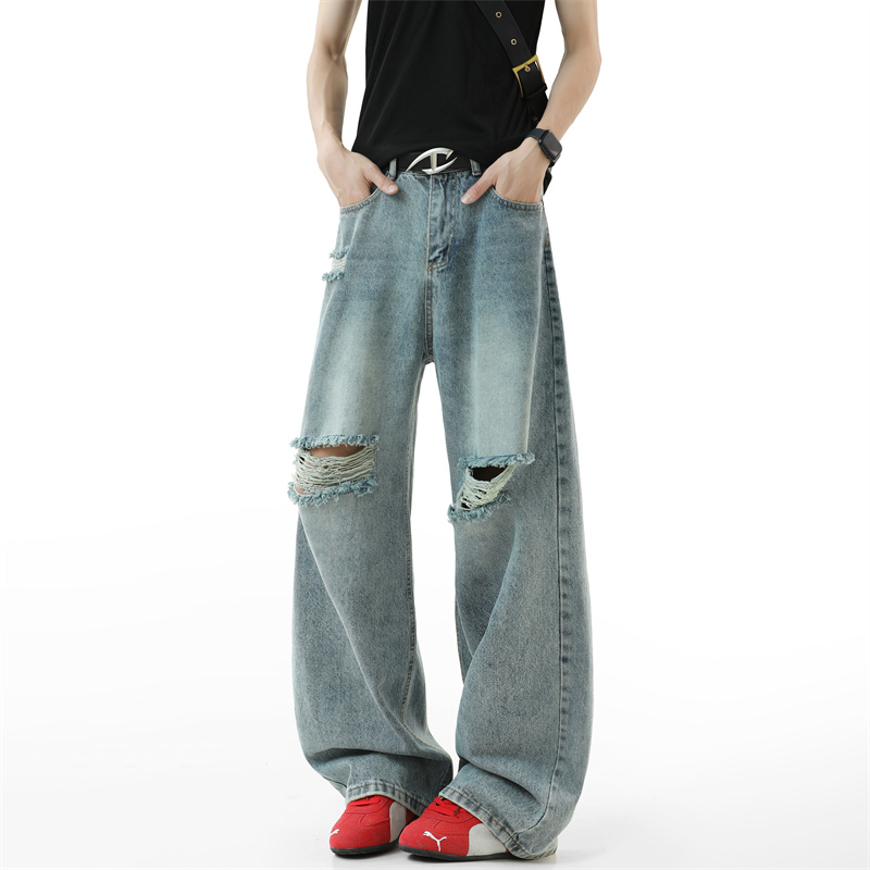Ripped Jeans Men 2025 Autumn N - đánh giá và giá Street Fashion Fall 2025
