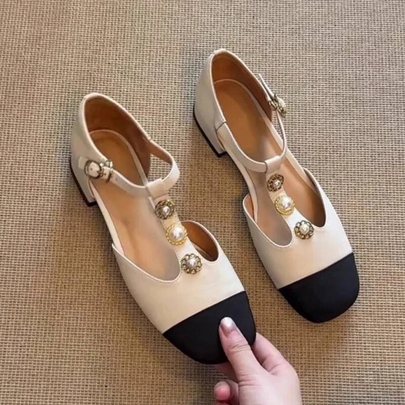 Women Square Toe Heeled Sandal - đánh giá và giá Street Fashion Style