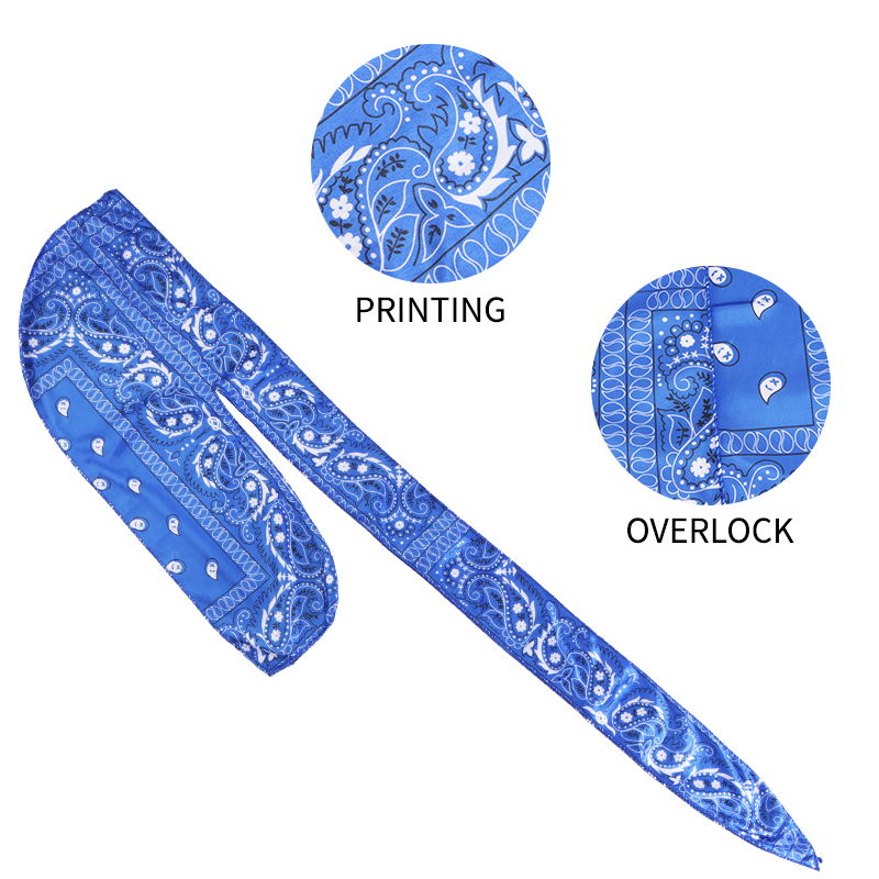 Amoeba Print Silky Durag Banda - đánh giá và giá Street Fashion Hijab