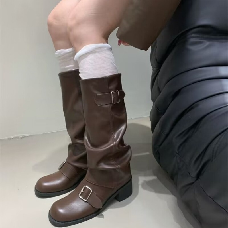 2025Woman Boots Knee High Plat - đánh giá và giá Street Fashion Winter 2025
