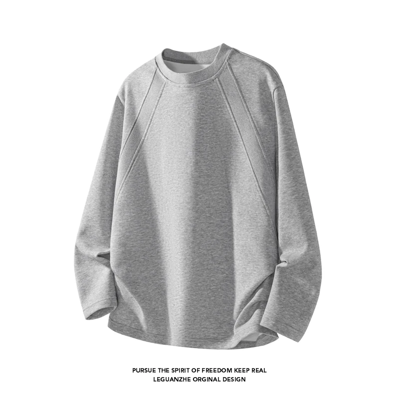 Men Fashion Raglan Seam Crew N - đánh giá và giá Street Fashion Style