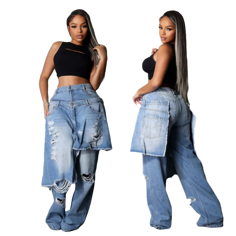 Fashion Denim Pants Women Stre - đánh giá và giá Street Fashion Fall 2025
