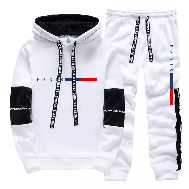 Men's Set/Hoodie/Pants Paris F - đánh giá và giá Street Fashion Style
