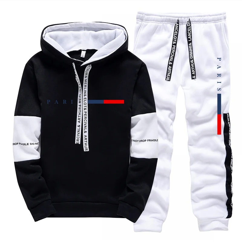 Men's Set/Hoodie/Pants Paris F - đánh giá và giá Street Fashion Style