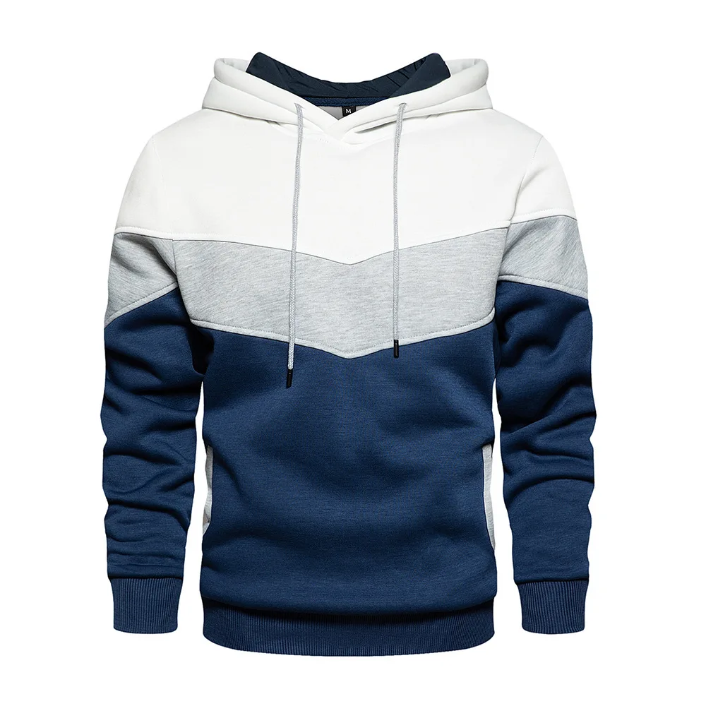 2025 New Men's Patchwork Hoodi - đánh giá và giá Street Fashion Fall 2025